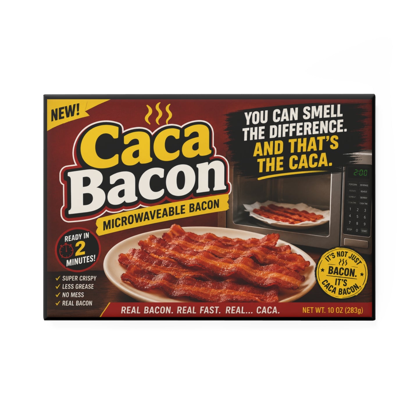 Caca Bacon Magnet