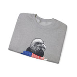 Freedom Eagle Sweatshirt — Patriotic American Flag Crewneck