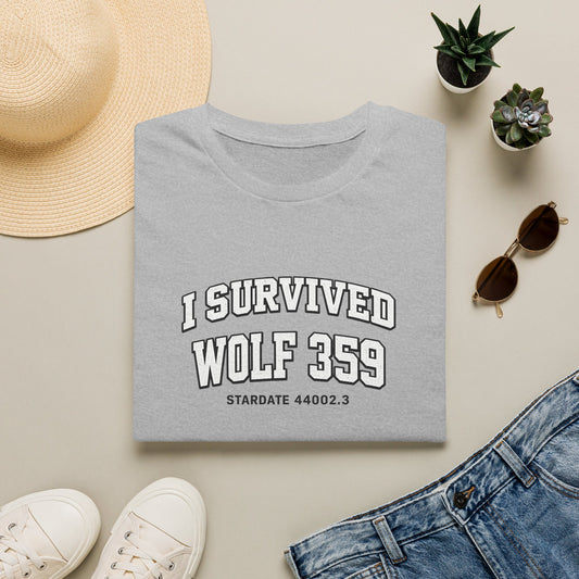I Survived Wolf 359 T-Shirt — Sci‑Fi Fan Tee