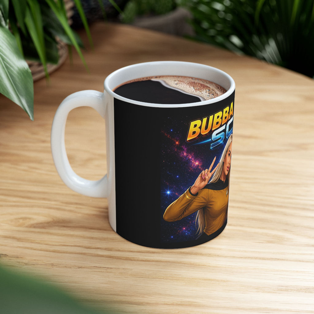 Bubba Breaks Sci-Fi Ceramic Coffee Cup