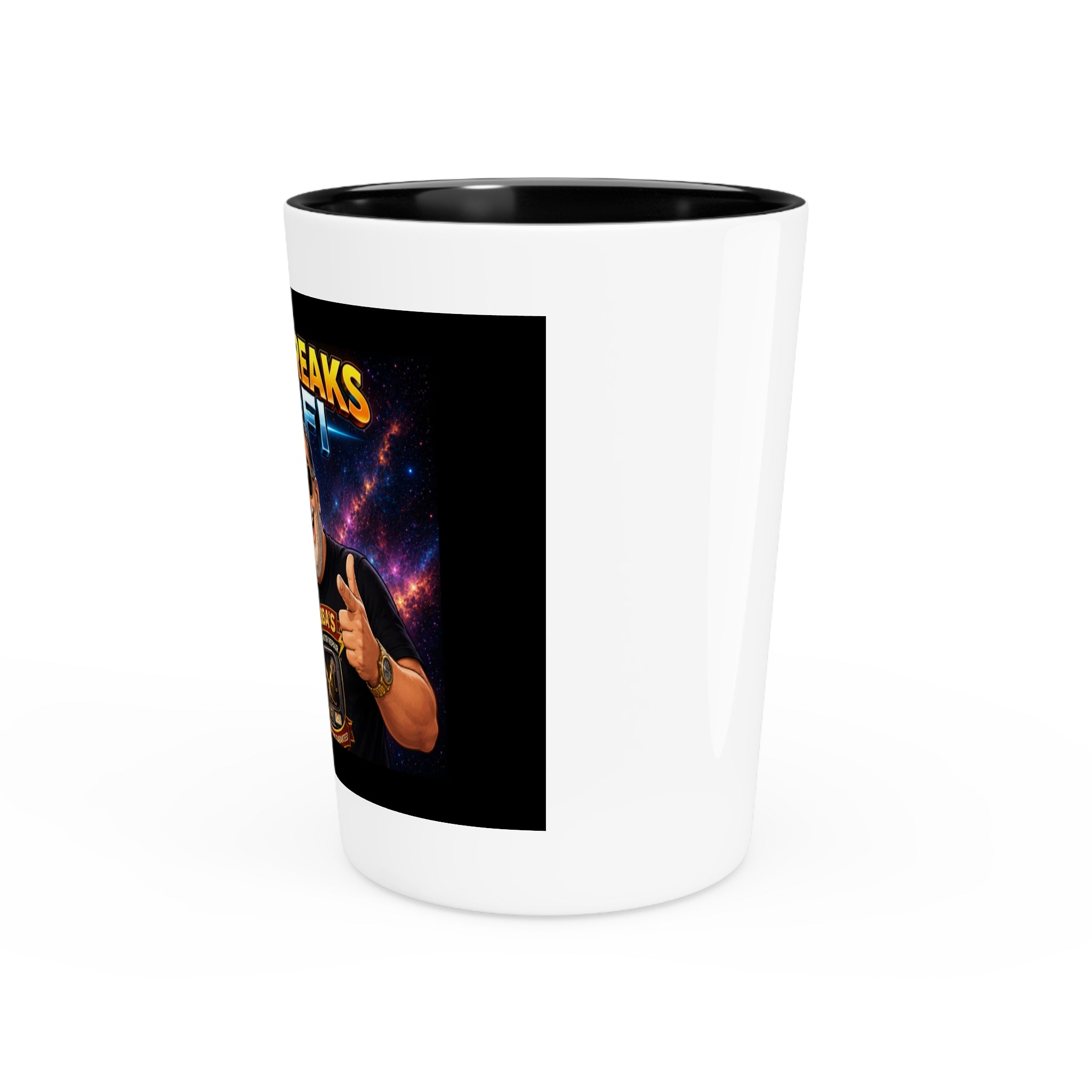 Bubba Breaks SciFi Shot Glass