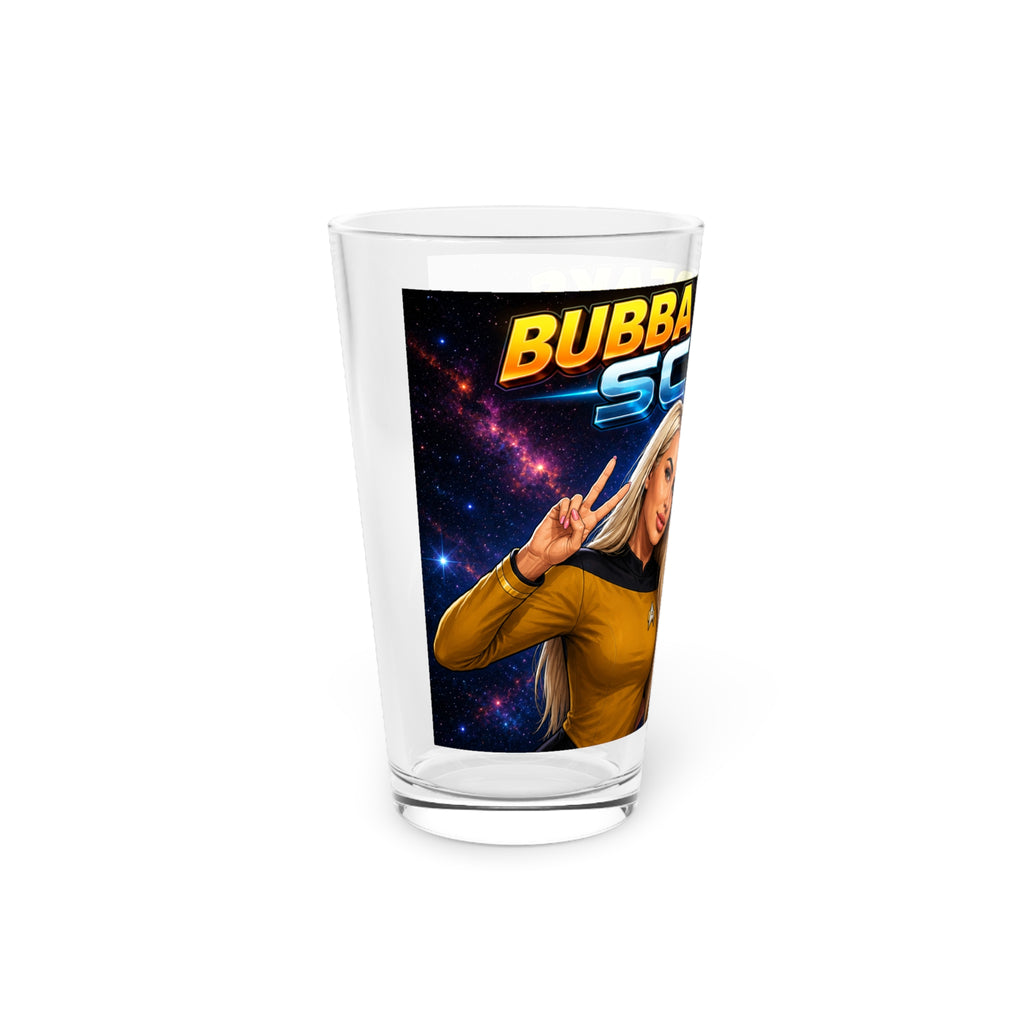 "Bubba Breaks Sci-Fi" Pint Glass