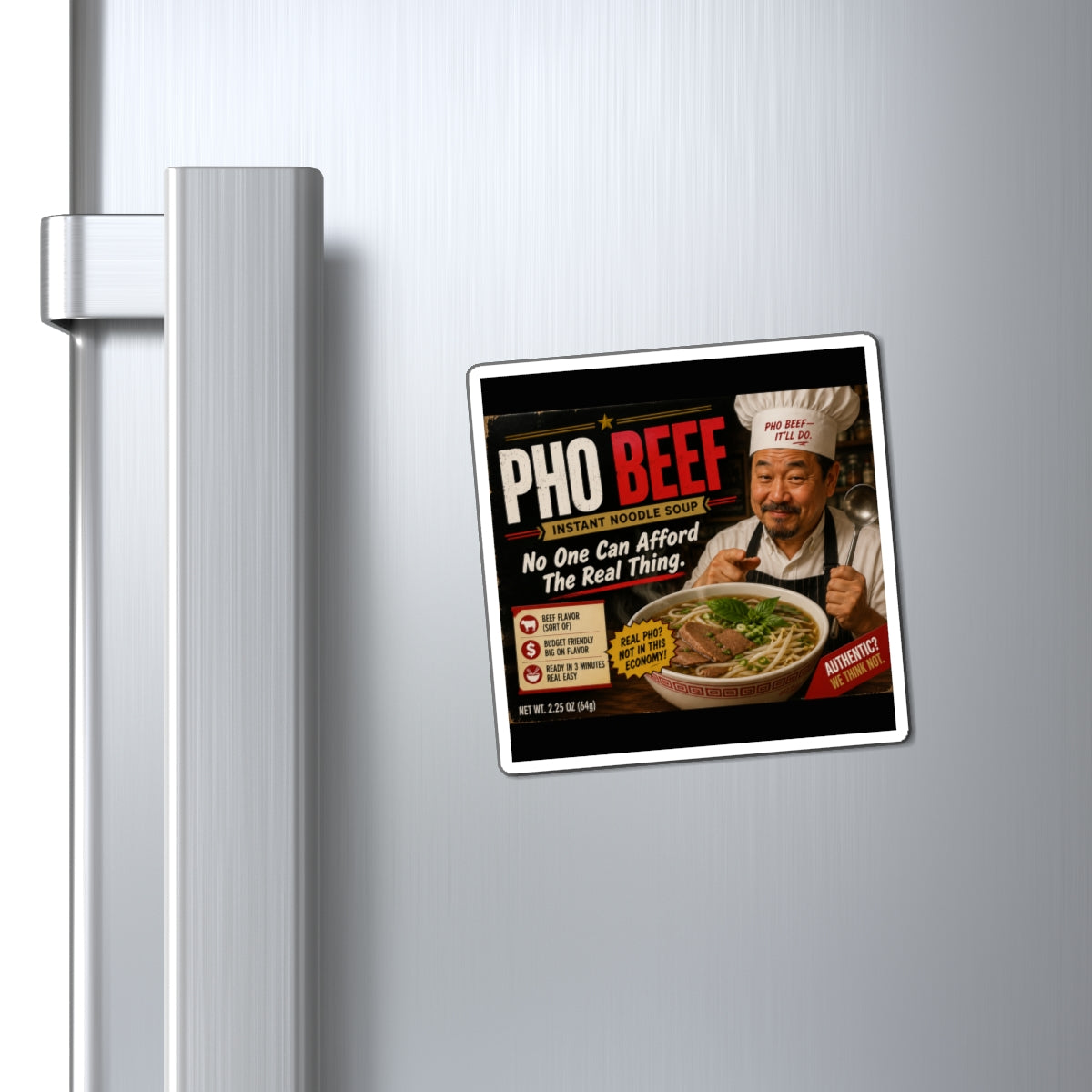 Pho Beef Magnet