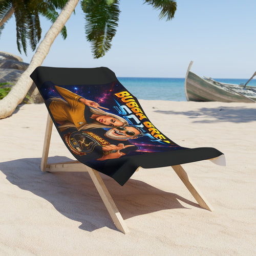 Bubba Breaks Sci-Fi Beach Towel