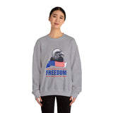Freedom Eagle Sweatshirt — Patriotic American Flag Crewneck