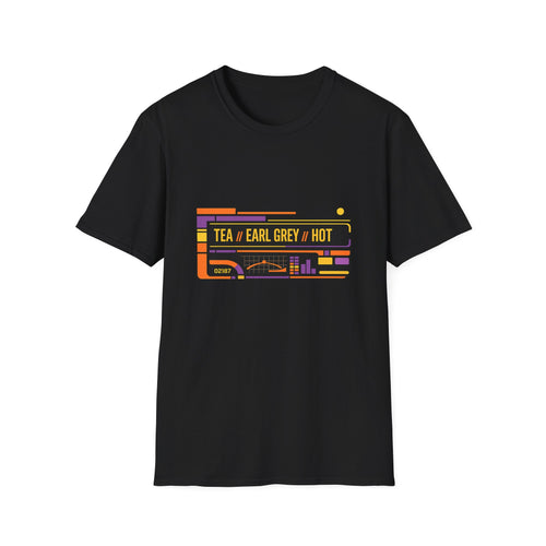 "Tea // Earl Grey // Hot" Retro Futuristic Graphic Tee