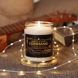 Smells Like Command — Masculine Leather & Cedar Scented Soy Candle (9oz)
