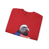 Freedom Eagle Sweatshirt — Patriotic American Flag Crewneck