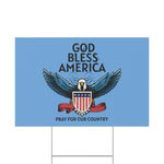 God Bless America Yard Sign