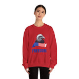 Freedom Eagle Sweatshirt — Patriotic American Flag Crewneck
