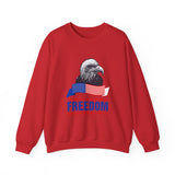 Freedom Eagle Sweatshirt — Patriotic American Flag Crewneck