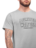 I Survived Wolf 359 T-Shirt — Sci‑Fi Fan Tee