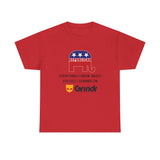 "Everything I Know About Politics I Learned on Grindr" Republican Elephant Shirt