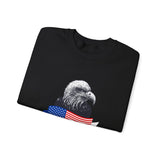 Freedom Eagle Sweatshirt — Patriotic American Flag Crewneck