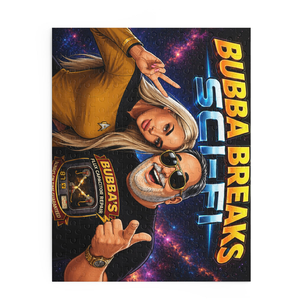 Bubba Breaks Sci‑Fi Jigsaw Puzzle — (120/252/500 pcs)