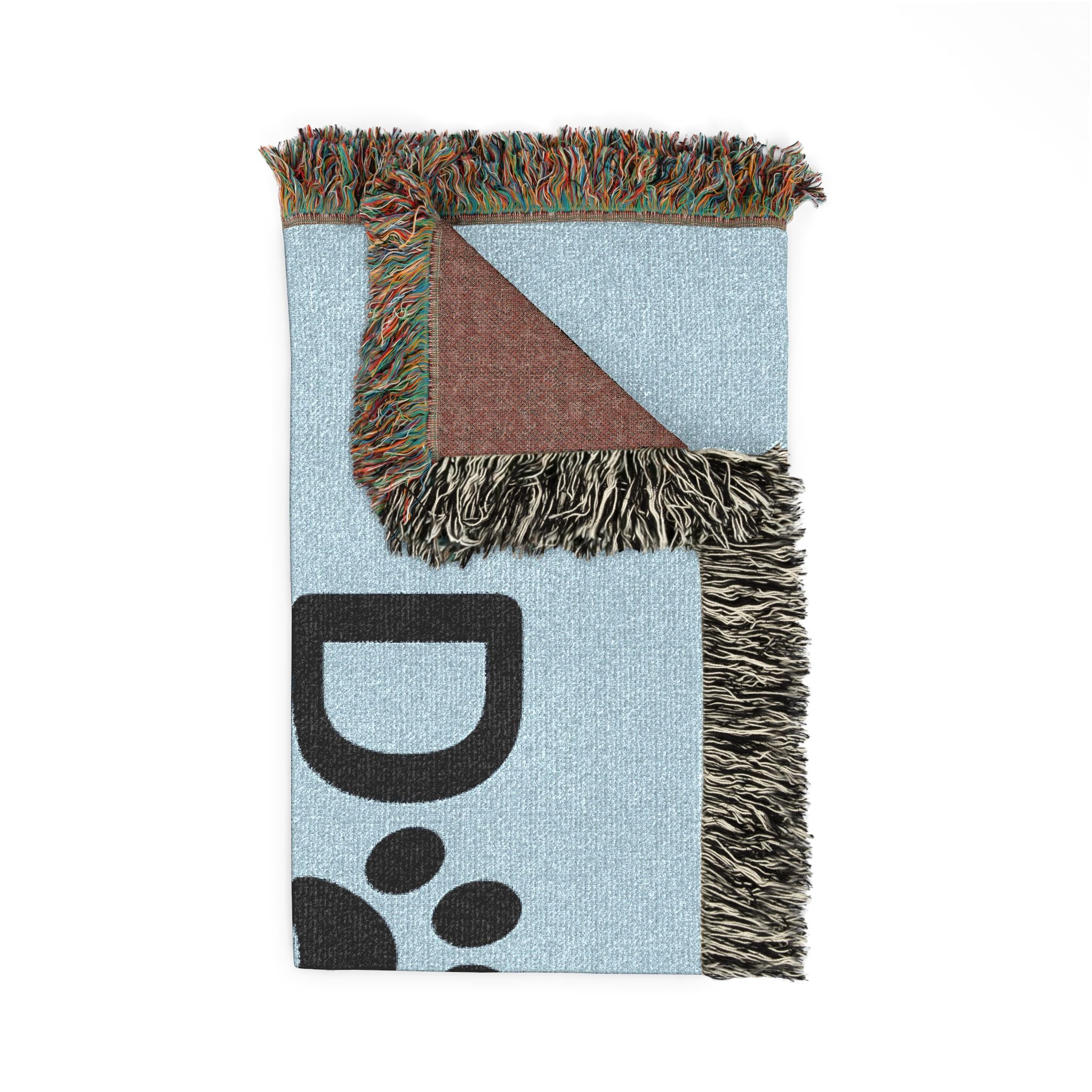 Woven Blanket — "Dogs Make Me Happy, You Not So Much" Pet Lover Throw