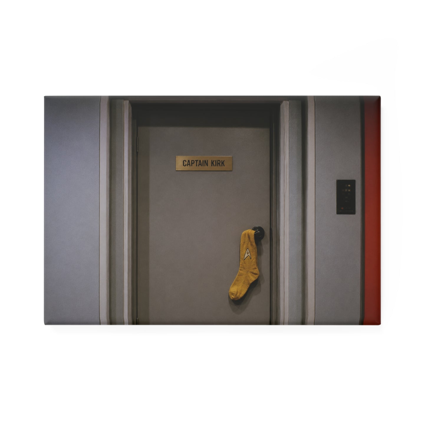 Captain Kirk Door Magnet
