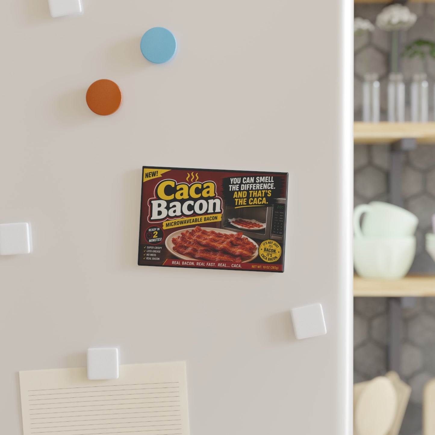 Caca Bacon Magnet