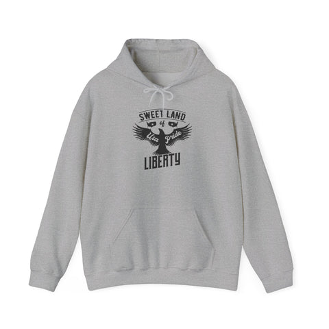Liberty Eagle Hoodie – "Sweet Land of Liberty" Patriotic Pullover