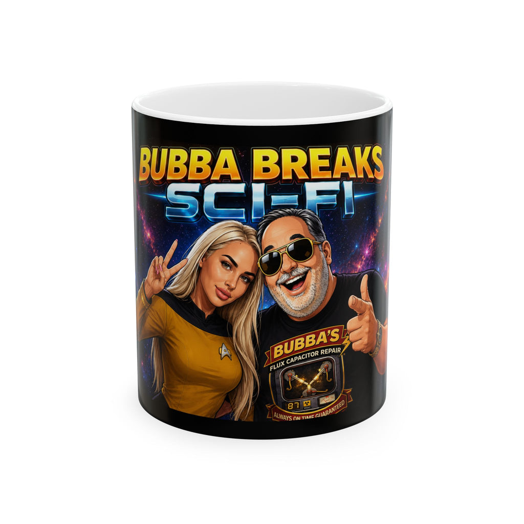 Bubba Breaks Sci-Fi Ceramic Coffee Cup