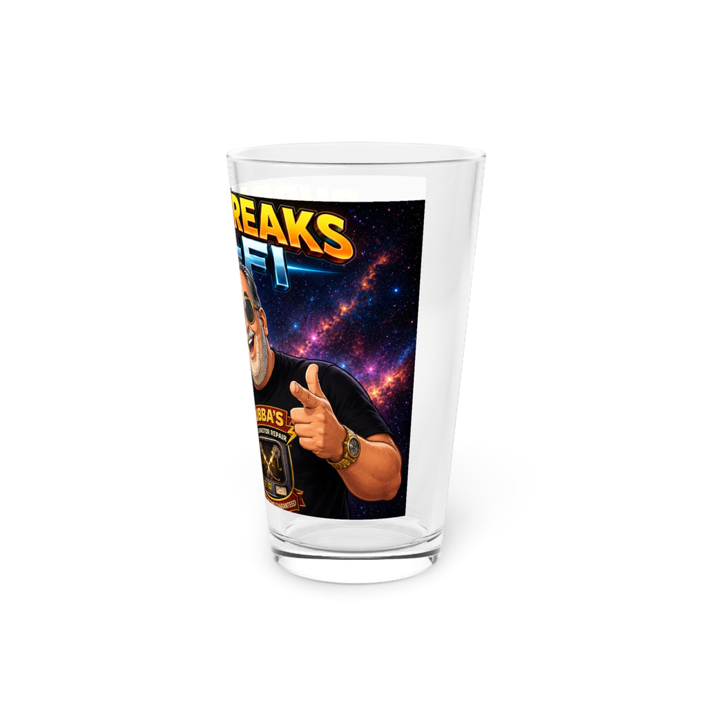 "Bubba Breaks Sci-Fi" Pint Glass