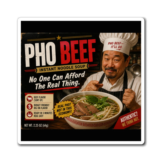 Pho Beef Magnet
