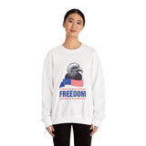 Freedom Eagle Sweatshirt — Patriotic American Flag Crewneck