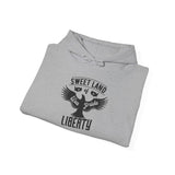 Liberty Eagle Hoodie – "Sweet Land of Liberty" Patriotic Pullover