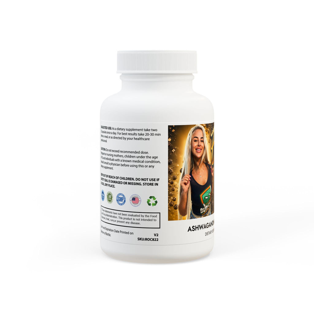 Cousin Emmy's Ashwagandha and Black Pepper Supplement (60 capsules)