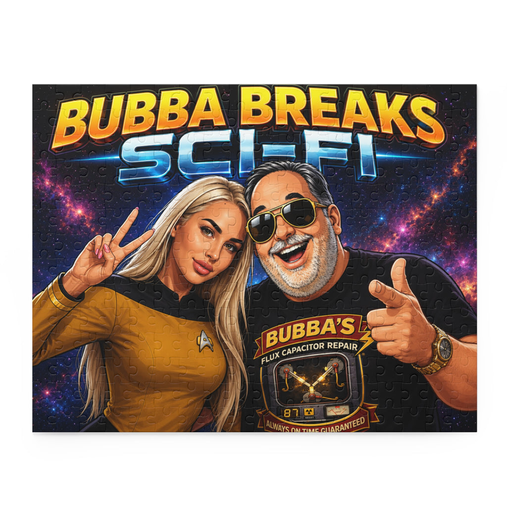 Bubba Breaks Sci‑Fi Jigsaw Puzzle — (120/252/500 pcs)