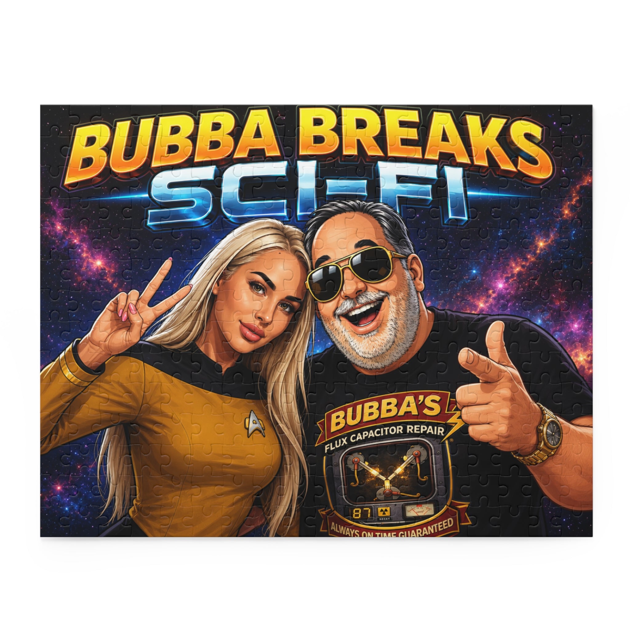 Bubba Breaks Sci‑Fi Jigsaw Puzzle — (120/252/500 pcs)