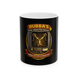 Bubba's Flux Capacitor Repair Coffee Mug — 'Always On Time Guaranteed'