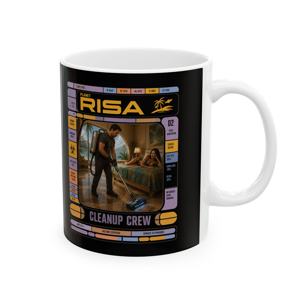 Planet Risa Clean-up Crew Coffee Cup